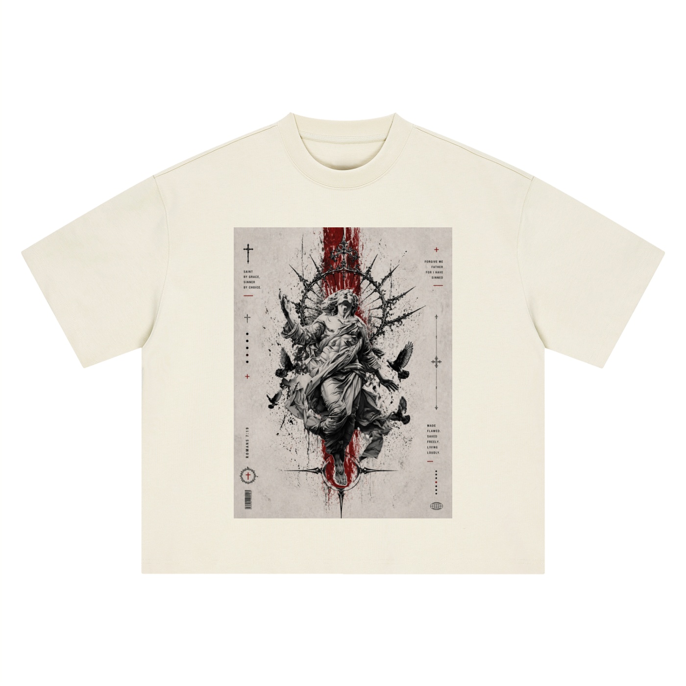 https://ajmall-vc-public-bucket.oss-us-west-1.aliyuncs.com/hugepod/material/custom_printing/0760a4dddc9e4c0d869a1bc9115876bc.png Boxy Oversized T-Shirt - Image 3