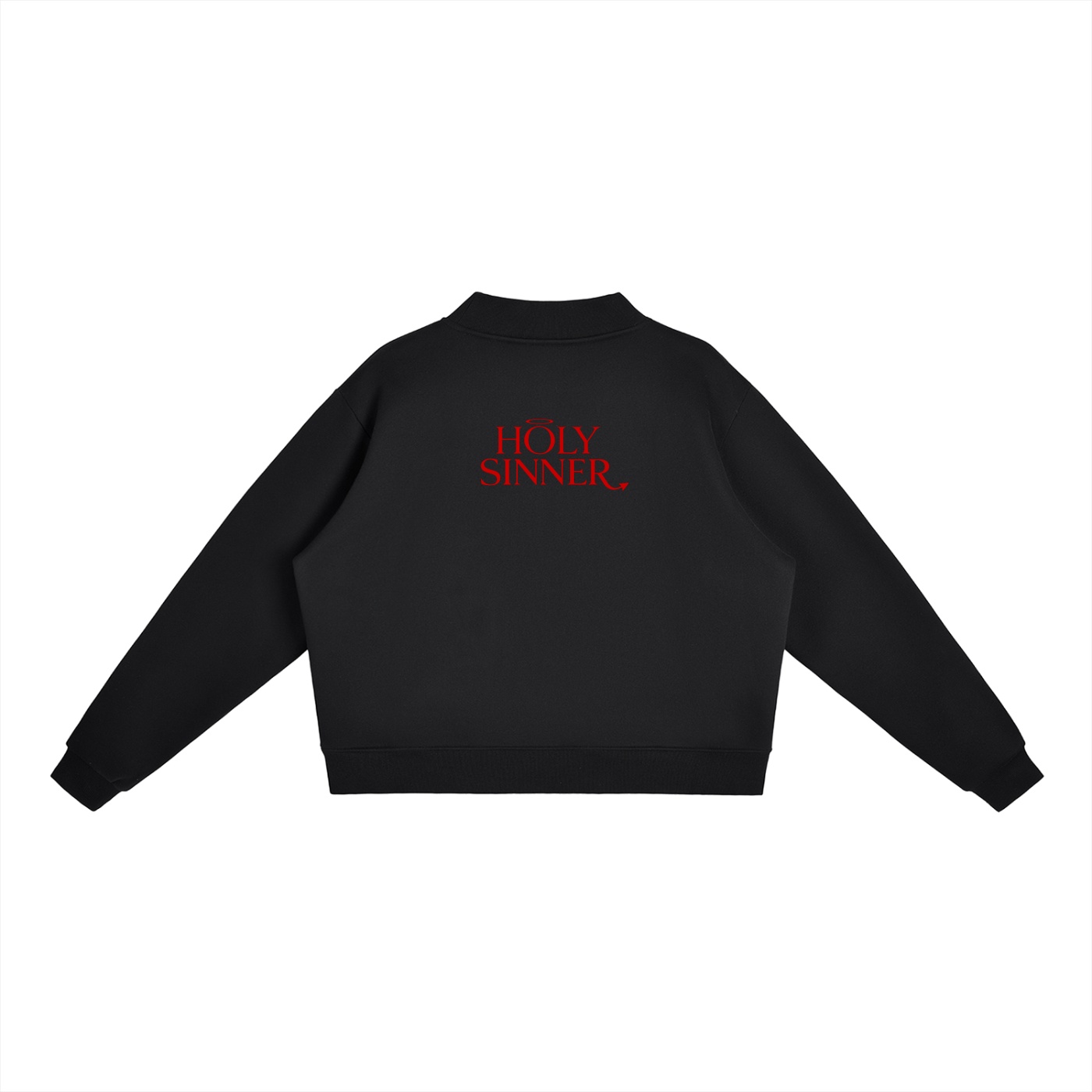 https://ajmall-vc-public-bucket.oss-us-west-1.aliyuncs.com/hugepod/material/custom_printing/2331b8877b2f4ad2afdb650338bf4a82.png Essential Fleece Mock-Neck Crew Sweatshirt - Image 2