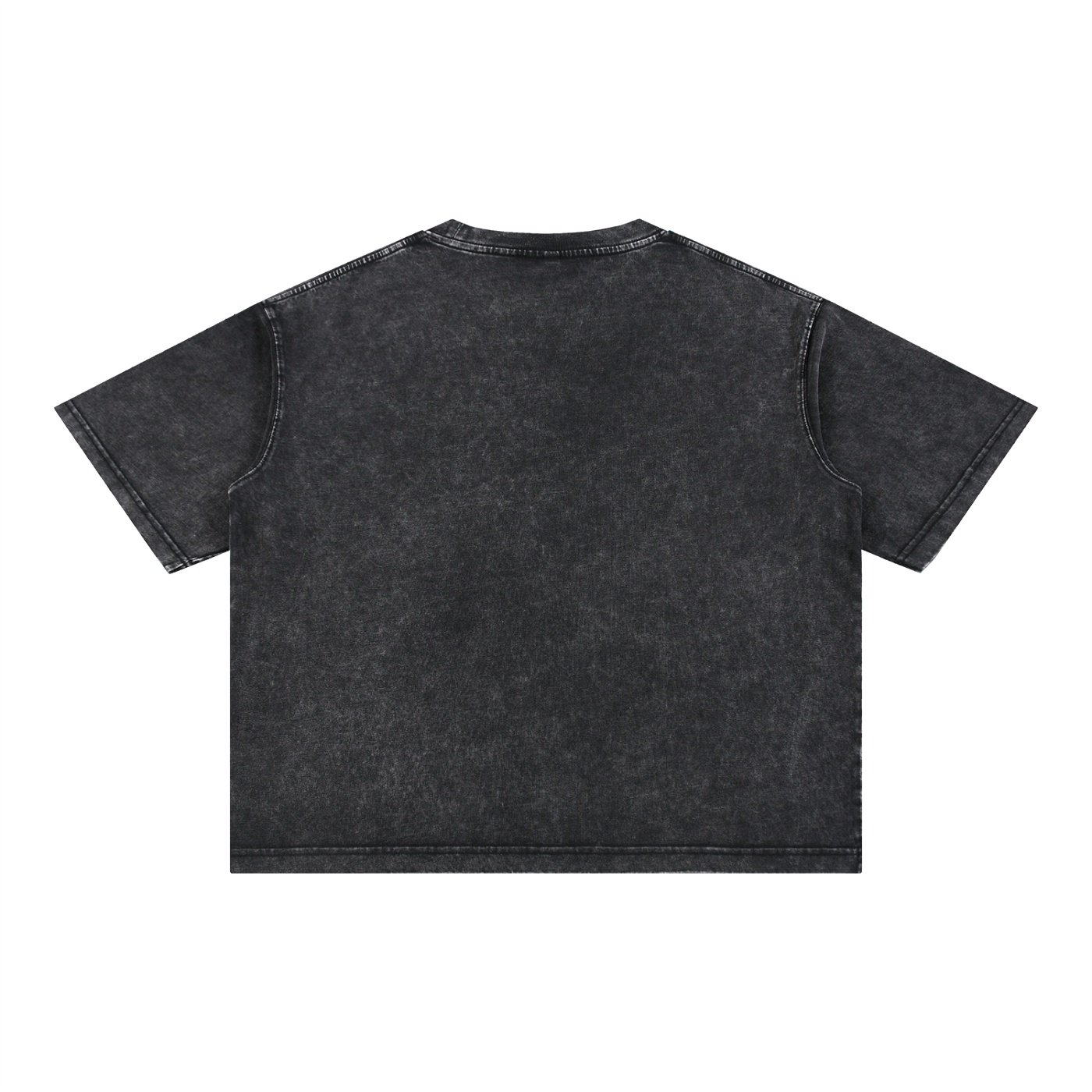https://ajmall-vc-public-bucket.oss-us-west-1.aliyuncs.com/hugepod/material/custom_printing/d4f4fdf30b7147acaebc75ed2aff4e49.png Mineral Wash Boxy Cotton T-Shirt - Image 2